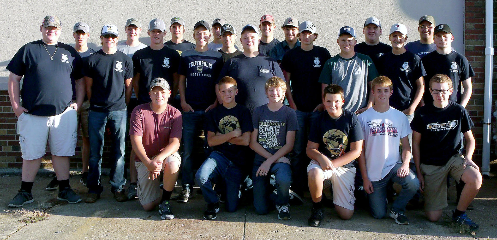 Teutopolis FFA attends Farm Progress Show